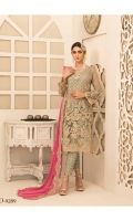 Exclusive & Energetic Semi-Stitched Embroidered Chiffon Designs with Exclusive Fancy Embroidered Dupattas.