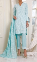 3.0 Meter Printed Wrinkle Free Shirt. 2.25 Meter Printed Wrinkle Free Dupatta. 2.5 Meter Trouser.