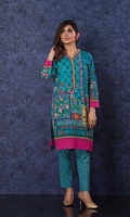 Luxury Pret Printed Lawn Kurti