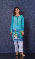 Luxury Pret Printed Lawn Kurti