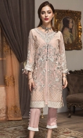 Embroidered Chiffon Stitched 2 Piece Suit 