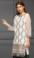 Embroidered Stitched Kurti