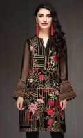 Embroidered Stitched Kurti