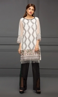 A melange of pure organza fabric, embroidery & dyes featuring linining and accessories create this unique ensemble A melange of pure organza fabric, embroidery & dyes featuring linining and accessories create this unique ensemble
