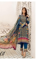 Printed Jacquard Viscose Printed Crinkle Dupatta Plain Trouser