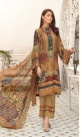 Printed Jacquard Viscose Printed Crinkle Dupatta Plain Trouser