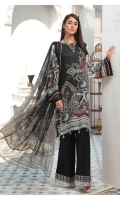 Printed Jacquard Viscose Printed Crinkle Dupatta Plain Trouser