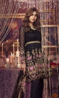 3 Piece Embroidered Chiffon Suit