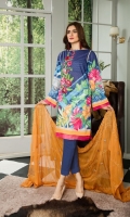 Digital Printed and Lawn and Embroidered Lawn with Embroidered Chiffon Dupatta