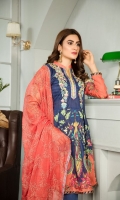 Digital Printed and Lawn and Embroidered Lawn with Embroidered Chiffon Dupatta