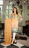 Digital Printed and Lawn and Embroidered Lawn with Embroidered Chiffon Dupatta