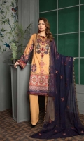 Digital Printed and Lawn and Embroidered Lawn with Embroidered Chiffon Dupatta