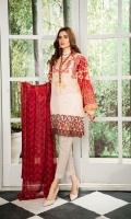 Digital Printed and Lawn and Embroidered Lawn with Embroidered Chiffon Dupatta