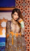 Digital Printed & Embroidered Lawn Front  Digital Printed Lawn Back  Digital Printed Lawn Sleeves  Digital Printed Chiffon Dupatta  Dyed Cotton Trouser