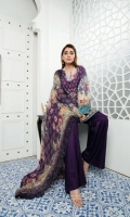 Digital Printed Linen Front Digital Printed Linen Back Digital Printed Linen Sleeves Digital Chikankari Chiffon Dupatta Linen Trouser