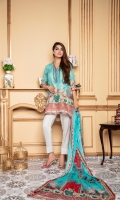Digital Printed Jacquard Front Digital Printed Jacquard Back Digital Printed Jacquard Sleeves Digital Printed Lawn Dupatta Jacquard Trouser