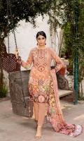 Digital Embroidered Linen Front Digital Printed Linen Back Linen Trouser Digital Chikankari Chiffon Dupatta