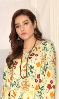 Digital Printed Linen Shirt (2.85 Meter) Digital Printed Linen Dupatta (2.5 Yard) Plan Linen Trouser (2.5 Yard)