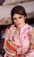 Digital Embroidered Karandi Front Digital Printed Karandi Back Digital Printed Karandi Sleeves Digital Printed Chiffon Dupatta Karandi Trouser