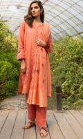 Yarn Dyed Jacquard Shirt with Embroidered Buttons, Yarn Dyed Jacquard Dupatta