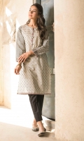 Digital Printed Lawn Shirt, Buttons & Pearls for Embellishment