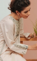 Cambric Embroidered Shirt, Front & Sleeves Embroidered
