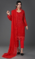 Embroidered Stitched 3 Piece Suit