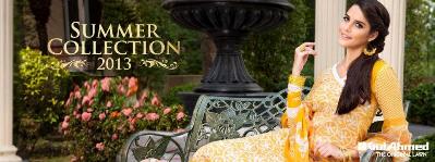 Gul Ahmed Summer Lawn Collection 2013