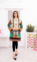 Digital Printed Lawn 1PC Stitched Shirt