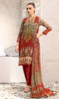 Digital voile dupatta Digital lawn shirt 3.12 meters Dyed cambric trouser