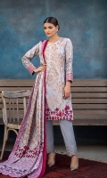 Shirt: Printed Lawn Shirt Dupatta: Printed Lawn Dupatta Trouser: Cambric Trouser