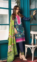 Shirt: Printed Lawn Shirt Dupatta: Printed Lawn Dupatta Trouser: Cambric Trouser