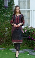 Front: Full Embroidered Sleeves: Full Embroidered Back: Plain Dyed Back Embroidery: Thread Embroidery with Sequin Details.
