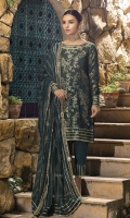 Shirt: Dyed Jacquard Dupatta: Dyed Jacquard Trouser: Dyed Cotton