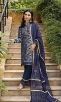 Shirt: Dyed Jacquard Dupatta: Dyed Jacquard Trouser: Dyed Cotton