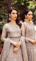 Embroidered Chiffon Front Kali Embroidered Chiffon Back Kali Embroidered Chiffon Front Body Embroidered Chiffon Back Body Embroidered Chiffon Sleeves Embroidered Chiffon Sleeves Patch Embroidered Chiffon  Front + Back Patch 2 Embroidered Chiffon Dupatta Embroidered Chiffon Dupatta Patch 2 Dyed Raw Silk Trouser