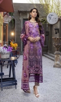 Embroidered and Digital Printed Lawn Front: 1.2yards Digital Printed Lawn Back: 1.2yards Digital Printed Lawn Sleeves: 0.62yards Embroidered Organza Daman border: 0.82 yards Embroidered Organza Sleeves laces: 2pcs Chiffon Digital Printed Dupatta: 2.5yards Premium Cotton fabric for bottom: 2.5 meters Zari Embroidered Trouser Borders: 2pcs Shirt Length with border: 48”+ Shirt width: 30”+
