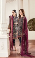 Embroidered Front Panel Embroidered Side Panel Embroidered Sleeves Plain Back Embroidered Sleeves Patch Embroidered Front Patch Embroidered Back Patch Embroidered Trouser Patch Embroidered Dupatta Trousers