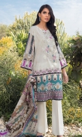 Printed Shirt 2.9 M Lawn Printed Dupatta 2.5 M Embroidered Neckline On Fabric: 1 Pc