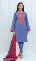 1.14 Mtrs Jacquard Front 1.14 Mtrs Jacquard Back 0.5 Mtrs Embroidered Jacquard Sleeves 0.7 Mtrs Embroidered Neckline 2.5 Mtrs Jacquard Dupatta - Dry Clean Only