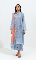 2.9 Mtrs Printed Lawn Shirt With Embroidery 2.5 Mtrs Printed Blended Chiffon Dupatta