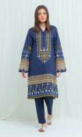 Printed Lawn Shirt: 2.9 M Embroidered Border: 0.7 M Embroidered Sleeves Patti: 0.7 M Dyed Pants: 2.5 M