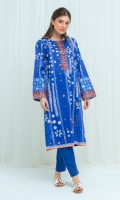 Embroidered Printed Lawn Shirt: With Scattered Embroidered Motifs Over Front Panel 2.9 M Embroidered Neckline Patti: 0.8 M Embroidered Sleeves Border: 0.8 M Dyed Pants: 2.5 M