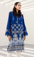Embroidered Shirt: 2.5 M Embroidered Sleeves Border: 0.8 M