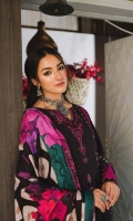 Shirt Printed Khaddar Front +Back+Sleeves 3.4M  Trouser Khaddar Trouser 2.5 M  Dupatta Printed Wool Shawl 2.5 M