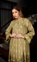 Long Frock Paste Printed Lawn Front back and sleeve's long Frock Finished with Lace and Stitching Details.