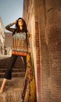1.1M Printed Front 1.1M Printed Back 0.6M Printed Sleeves Embroidered Border For Daman
