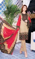 Printed Lawn  Printed Shirt  Printed Dupatta  Dyed Bottom
