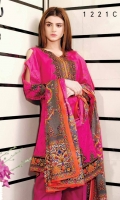 Printed Lawn  Printed Shirt  Printed Dupatta  Dyed Bottom