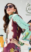 Digital Printed Luxury Lawn Shirt Digital Printed Luxury Lawn Dupatta Digital Printed Luxury Cambric Cotton Trouser